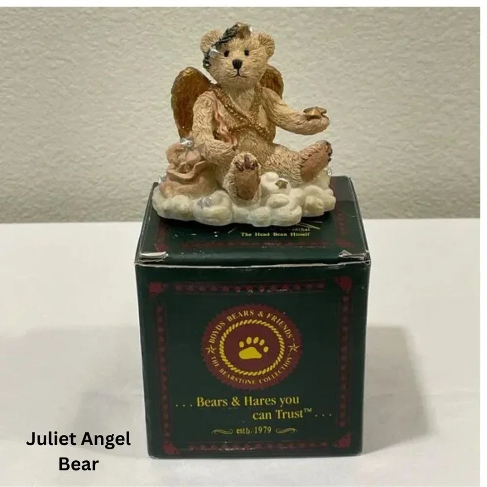 BOYDS BEARS Vintage Collectible Bears Resin Figurines SET of 4